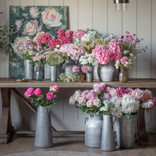 Load image into Gallery viewer, Addison Flower Bucket in Grey