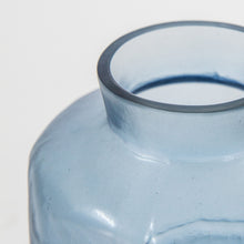 Load image into Gallery viewer, Ainsley Glass Vase in Blue