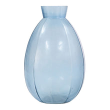 Load image into Gallery viewer, Ainsley Glass Vase in Blue