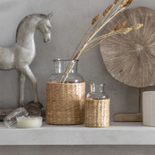 Load image into Gallery viewer, Gemma Seagrass Vase in Natural