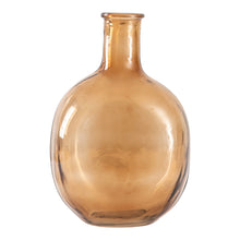 Load image into Gallery viewer, Jess Glass Bottle Vase in Brown