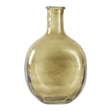 Load image into Gallery viewer, Jess Glass Bottle Vase in Green
