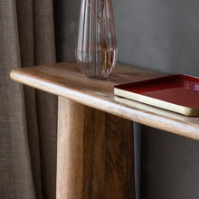 Load image into Gallery viewer, Fi Mango Wood Console Table in Brown