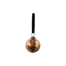 Load image into Gallery viewer, Demelza Set of 6 Marbled Baubles in Antique Gold