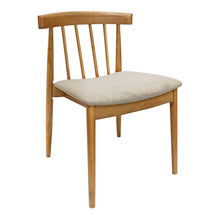 Load image into Gallery viewer, Nissa Set of 2 Wooden Dining Chairs in Brown