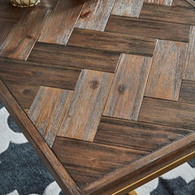 Load image into Gallery viewer, Ellannah Rectangular Wooden Coffee Table in Dark Brown