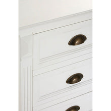 Load image into Gallery viewer, Carrie Three Drawer Chest in White