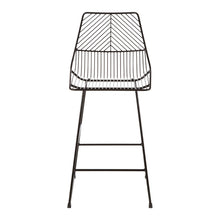Load image into Gallery viewer, Treina Wire Bar Stool Chair in Black