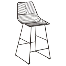 Load image into Gallery viewer, Treina Wire Bar Stool Chair in Black