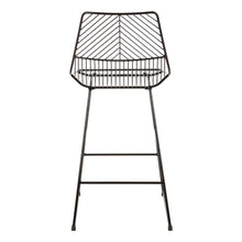 Load image into Gallery viewer, Treina Wire Bar Stool Chair in Black