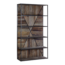 Load image into Gallery viewer, Yulia Shelf Unit in Dark Wood