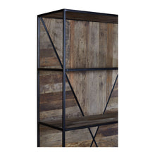 Load image into Gallery viewer, Yulia Shelf Unit in Dark Wood