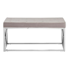 Load image into Gallery viewer, Phoebe Bench in Silver