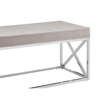 Load image into Gallery viewer, Phoebe Bench in Silver