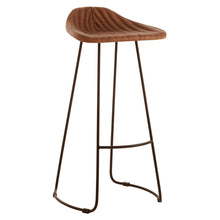 Load image into Gallery viewer, Jane Leather Bar Stool in Brown