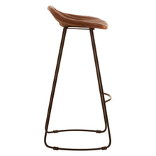 Load image into Gallery viewer, Jane Leather Bar Stool in Brown