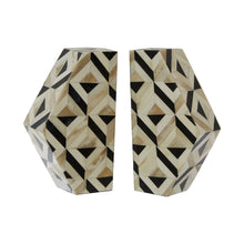 Load image into Gallery viewer, Inge Hexagon Bookend in White