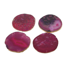 Load image into Gallery viewer, Megan Agate Coaster in Pink