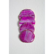 Load image into Gallery viewer, Megan Agate Coaster in Pink