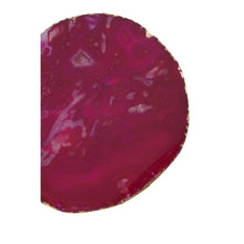 Load image into Gallery viewer, Megan Agate Coaster in Pink