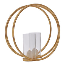 Load image into Gallery viewer, Noreen Candle Holder in Gold