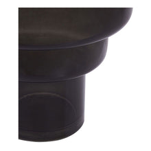 Load image into Gallery viewer, Petra Smoked Glass Vase in Black