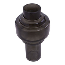 Load image into Gallery viewer, Petra Smoked Glass Vase in Black