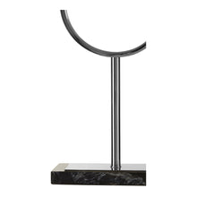 Load image into Gallery viewer, Maci Stone Base Table Lamp in Black