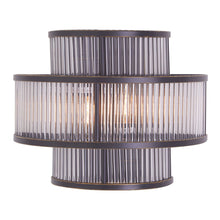 Load image into Gallery viewer, Norma 3 Tier Wall Light in Antique Black