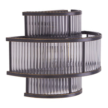 Load image into Gallery viewer, Norma 3 Tier Wall Light in Antique Black