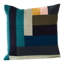Load image into Gallery viewer, Gina Stripe Cushion in Blue
