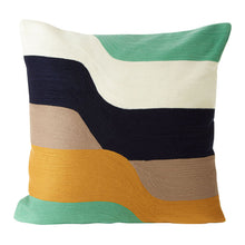 Load image into Gallery viewer, Gina Wavy Stripes Cushion in Multicolour