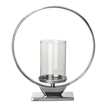 Load image into Gallery viewer, Rory Candle Holder in Silver Finish