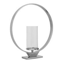 Load image into Gallery viewer, Rory Candle Holder in Silver Finish