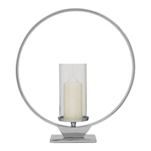 Load image into Gallery viewer, Rory Candle Holder in Silver Finish