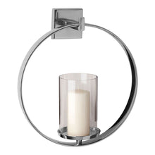Load image into Gallery viewer, Rory Candle Holder in Silver Finish