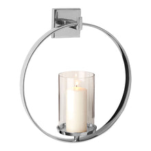 Load image into Gallery viewer, Rory Candle Holder in Silver Finish