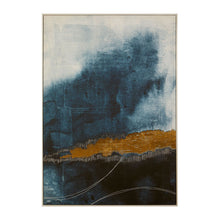 Load image into Gallery viewer, Kirsten Wall Art in Blue And Gold