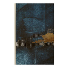 Load image into Gallery viewer, Kirsten Wall Art in Blue And Gold