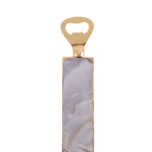 Load image into Gallery viewer, Megan Agate Opener & Stopper Set in Grey