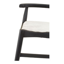 Load image into Gallery viewer, Urma Teak Bar Stool in Black