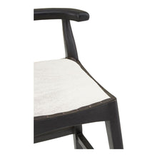 Load image into Gallery viewer, Urma Teak Bar Stool in Black