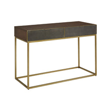 Load image into Gallery viewer, Tori Rectangular Console Table in Dark Brown