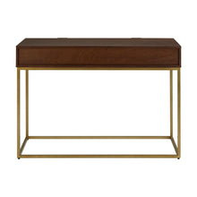 Load image into Gallery viewer, Tori Rectangular Console Table in Dark Brown