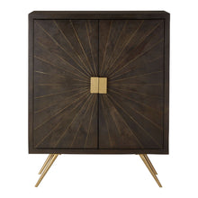 Load image into Gallery viewer, Winona Small Mango Wood Drinks Cabinet in Dark Brown