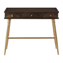 Load image into Gallery viewer, Winona Console Table in Antique Brass