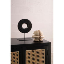 Load image into Gallery viewer, Ola Rattan Double Door Sideboard in Black