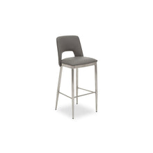 Load image into Gallery viewer, Chelsea Padded Bar Stool Chair in Grey