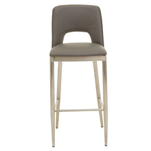 Load image into Gallery viewer, Chelsea Padded Bar Stool Chair in Grey