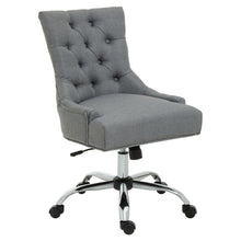 Load image into Gallery viewer, Mirren Upholstered Desk Chair in Grey